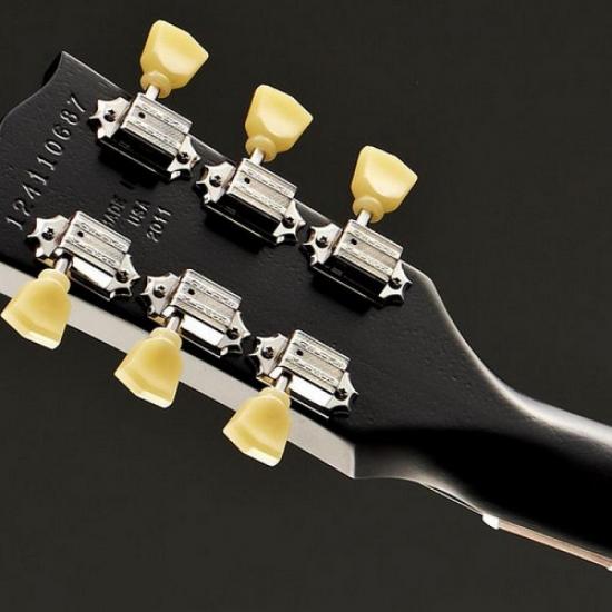 Guitarra GIBSON Les Paul Studio Tribute 50.s Hum Case Satin HB por 0,00 à vista no boleto/pix ou parcele em até 1x sem juros. Compre na loja Mundomax!