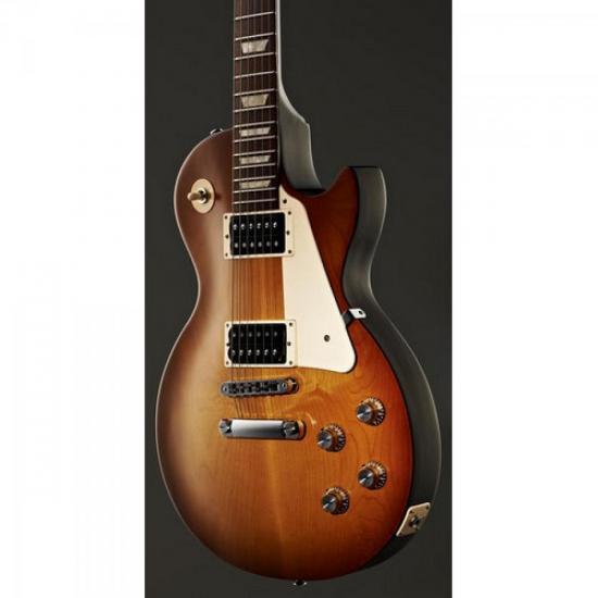 Guitarra GIBSON Les Paul Studio Tribute 50.s Hum Case Satin HB por 0,00 à vista no boleto/pix ou parcele em até 1x sem juros. Compre na loja Mundomax!