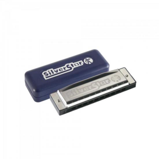 Gaita em LA Silver Star 504/20 A HOHNER por 0,00 à vista no boleto/pix ou parcele em até 1x sem juros. Compre na loja Mundomax!