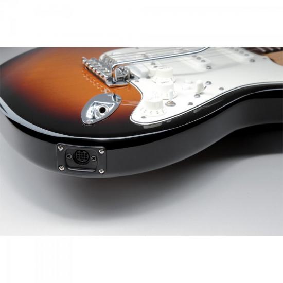 ギター Fender Roland GC-1 GK-Ready Stratocaster Fender Roland GC-1 GK-Ready Stratocaster Electric Guitar, Black na