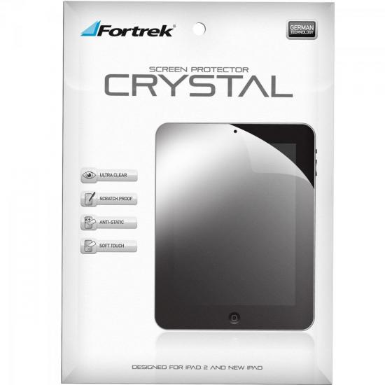 Película Protetora para iPad ISP102 Crystal FORTREK por 0,00 à vista no boleto/pix ou parcele em até 1x sem juros. Compre na loja Mundomax!