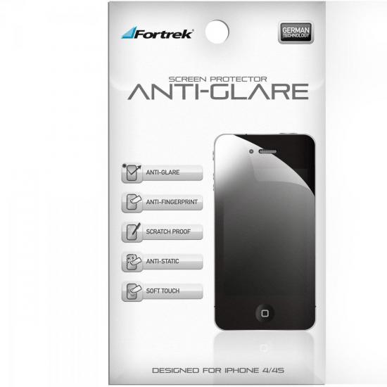 Película Protetora para iPhone 4/4S ISP-201 Anti Glare FORTREK por 0,00 à vista no boleto/pix ou parcele em até 1x sem juros. Compre na loja Mundomax!