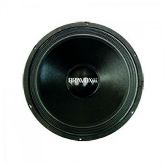 Woofer 15\" W15/134PC-4 150W RMS 4 Ohms Preto BRAVOX por 0,00 à vista no boleto/pix ou parcele em até 1x sem juros. Compre na loja Mundomax!