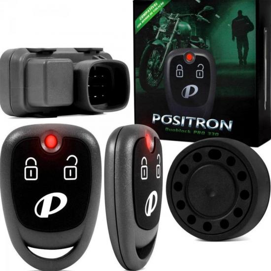 Alarme para moto Duoblock pro G6 POSITRON por 0,00 à vista no boleto/pix ou parcele em até 1x sem juros. Compre na loja Mundomax!