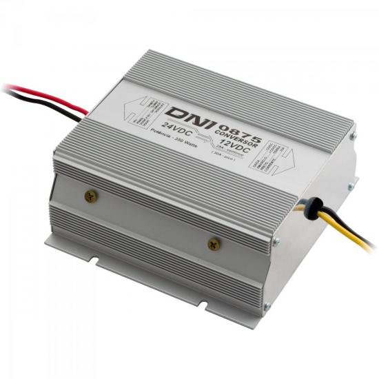 Conversor de Tensão 24V para 12V 350W DNI por 0,00 à vista no boleto/pix ou parcele em até 1x sem juros. Compre na loja Mundomax!