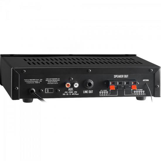 Amplificador Slim 1000USB FM SD FRAHM por 0,00 à vista no boleto/pix ou parcele em até 1x sem juros. Compre na loja Mundomax!