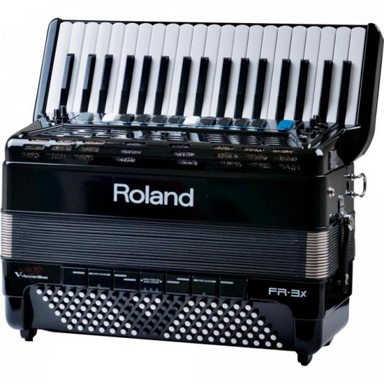 ACORDEON ROLAND DIGITAL FR3X PT por 0,00 à vista no boleto/pix ou parcele em até 1x sem juros. Compre na loja Mundomax!