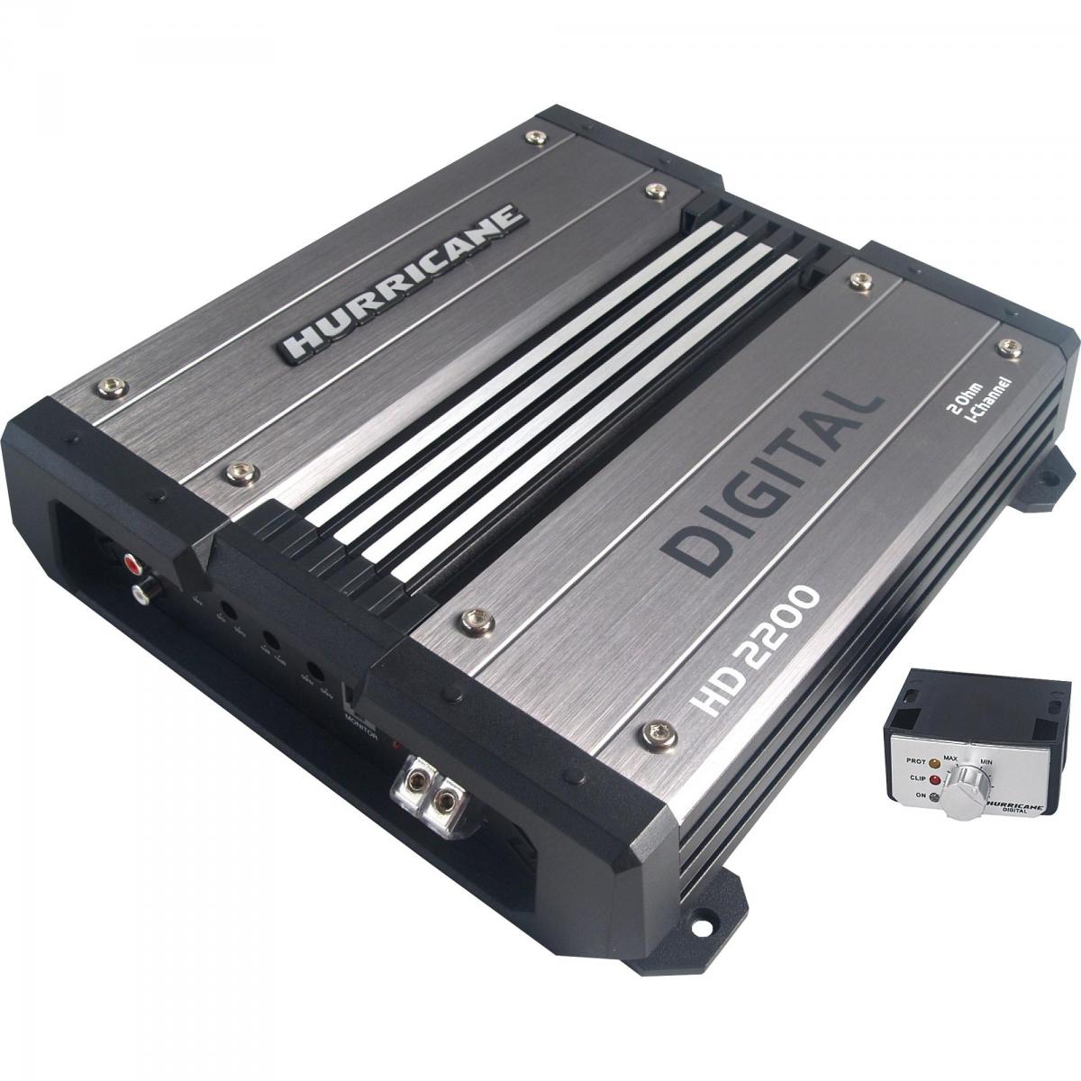 Módulo HD2200 2 Ohms 2200W RMS 1 Canal HURRICANE - Mundomax