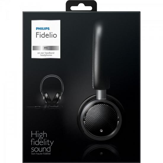 Fone de Ouvido M1/00 Edição Fidelio Preto PHILIPS por 0,00 à vista no boleto/pix ou parcele em até 1x sem juros. Compre na loja Mundomax!