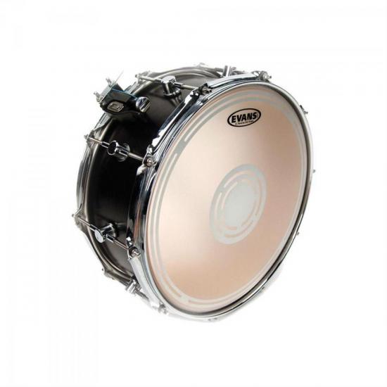 Pele para Caixa EC2 Reverse Dot Batter 14\" B14ECSRD EVANS por 0,00 à vista no boleto/pix ou parcele em até 1x sem juros. Compre na loja Mundomax!