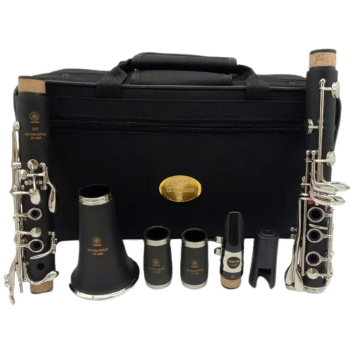 Clarinete Yamaha YCL-255 BB Preto - Mundomax