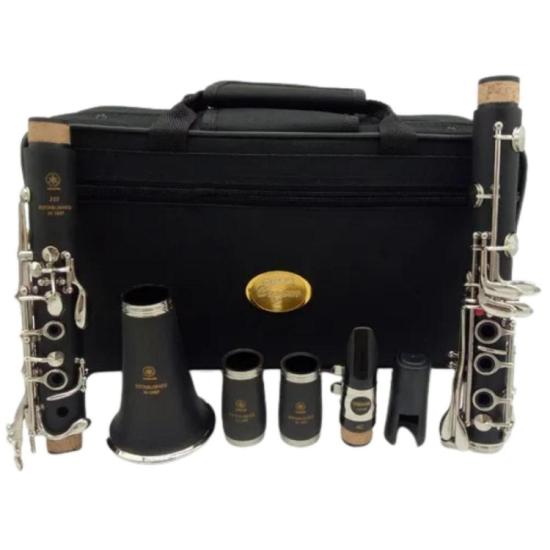 Clarinete Yamaha YCL-255 BB Preto por 4.999,00 à vista no boleto/pix ou parcele em até 12x sem juros. Compre na loja Mundomax!