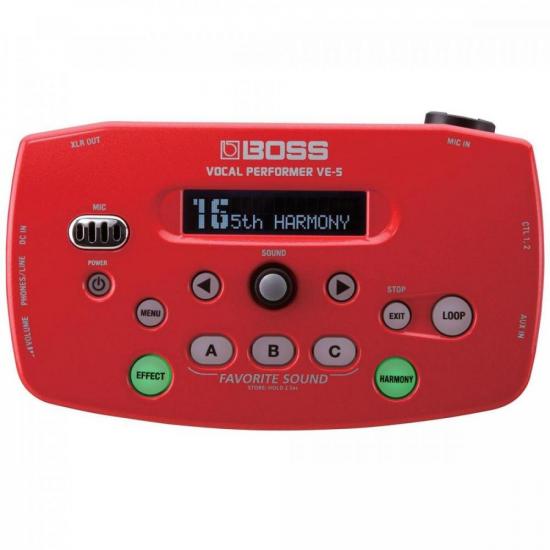 Processador de Efeitos de Voz VE 5 RD BOSS por 2.619,00 à vista no boleto/pix ou parcele em até 12x sem juros. Compre na loja Mundomax!