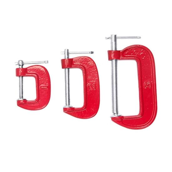 Kit de Grampo Para Marceneiro Tipo C Brasfort por 35,99 à vista no boleto/pix ou parcele em até 1x sem juros. Compre na loja Mundomax!