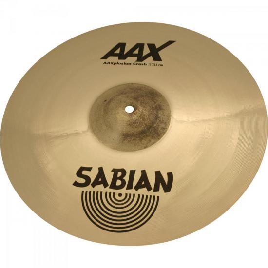 Prato Ataque X-Plosion Crash 17 polegadas AAX1785B SABIAN por 0,00 à vista no boleto/pix ou parcele em até 1x sem juros. Compre na loja Mundomax!