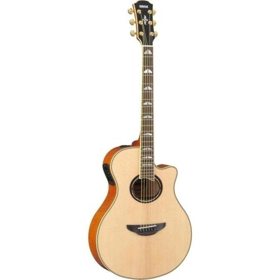 Violão Yamaha APX1000 Eletroacústico Aço Natural por 6.428,99 à vista no boleto/pix ou parcele em até 12x sem juros. Compre na loja Mundomax!