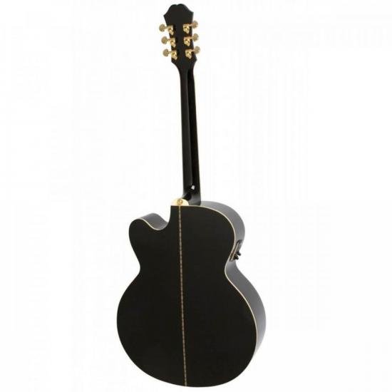 Violão EPIPHONE Elétrico Aço EJ-200 CE Gold Preto por 4.035,90 à vista no boleto/pix ou parcele em até 12x sem juros. Compre na loja Mundomax!
