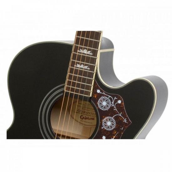 Violão EPIPHONE Elétrico Aço EJ-200 CE Gold Preto por 4.035,90 à vista no boleto/pix ou parcele em até 12x sem juros. Compre na loja Mundomax!
