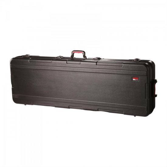 Case Para Teclado GKPE 61 TSA Preto GATOR por 0,00 à vista no boleto/pix ou parcele em até 1x sem juros. Compre na loja Mundomax!