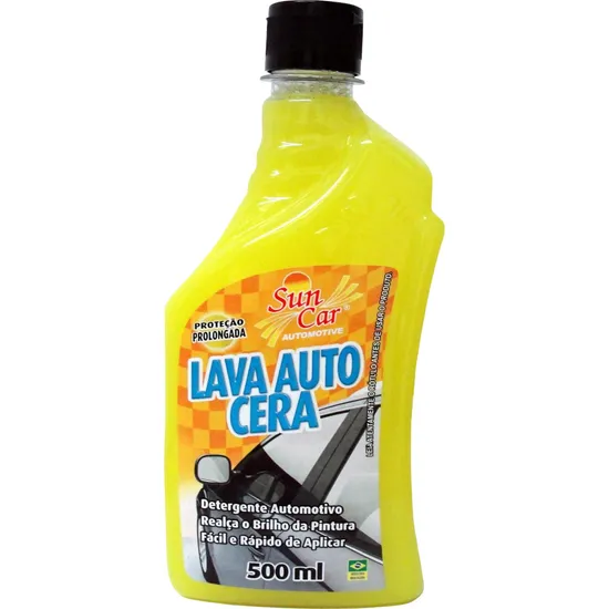 Detergente Automotivo com Cera 500ml SUN CAR (49598)