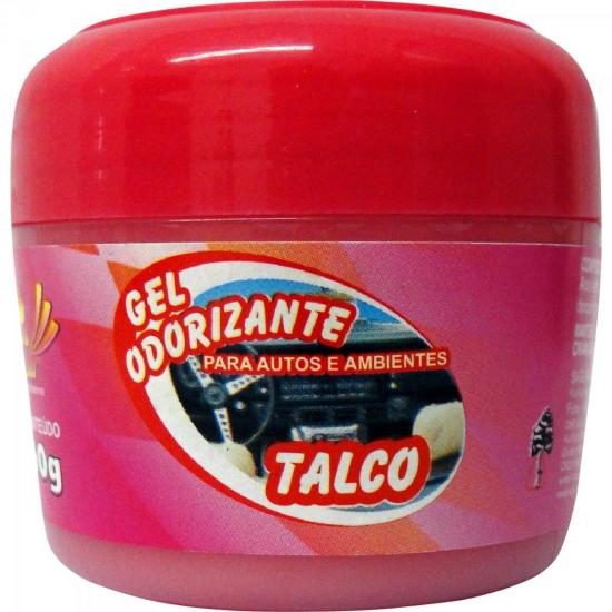 Gel Odorizador Automotivo 60g Talco SUN CAR por 0,00 à vista no boleto/pix ou parcele em até 1x sem juros. Compre na loja Mundomax!