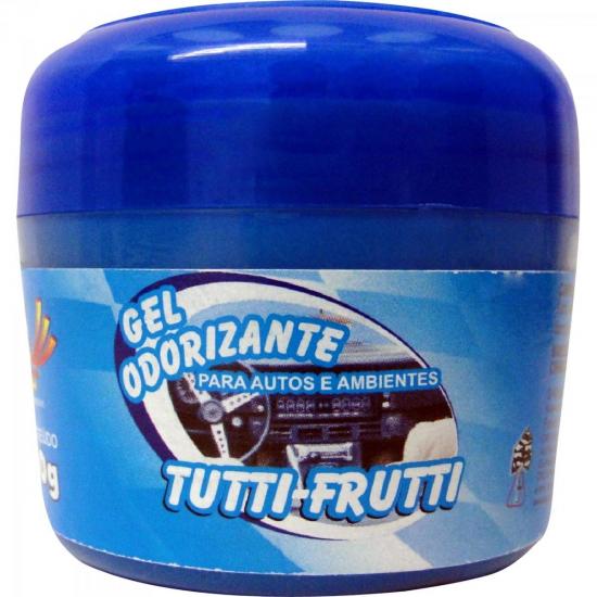 Gel Odorizador Automotivo 60g Tutti-frutti SUN CAR por 0,00 à vista no boleto/pix ou parcele em até 1x sem juros. Compre na loja Mundomax!