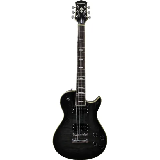 Guitarra WASHBURN Preto Translúcido com case WINDLXFBB por 0,00 à vista no boleto/pix ou parcele em até 1x sem juros. Compre na loja Mundomax!