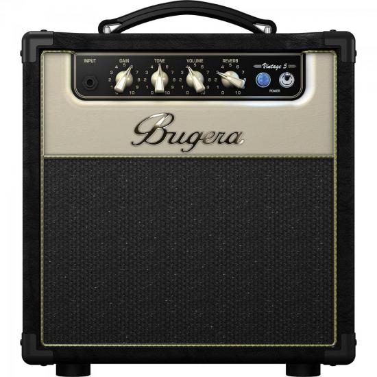 Combo Amplificador para Guitarra Valvulado 5W 8\" V5 BUGERA (49727)