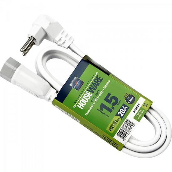 Extensão Elétrica HouseWare 2P+T 20A 1,5 Metros DANEVA por 0,00 à vista no boleto/pix ou parcele em até 1x sem juros. Compre na loja Mundomax!