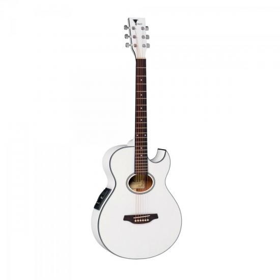 Violão EAGLE Elétrico AçoBranco GL36 por 0,00 à vista no boleto/pix ou parcele em até 1x sem juros. Compre na loja Mundomax!