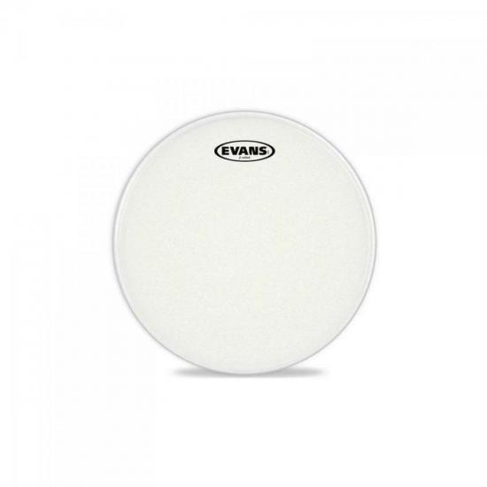 Pele Texturizada para Timbales e Caixa Tom 14\" J1 ETCHED E14J1 EVANS por 0,00 à vista no boleto/pix ou parcele em até 1x sem juros. Compre na loja Mundomax!