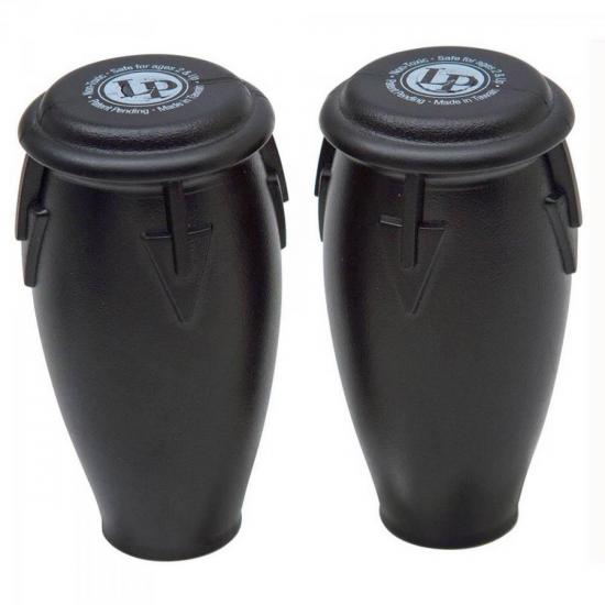 Ovinho Formato Conga Preto LP201-BK LATIN PERCUSSION por 0,00 à vista no boleto/pix ou parcele em até 1x sem juros. Compre na loja Mundomax!
