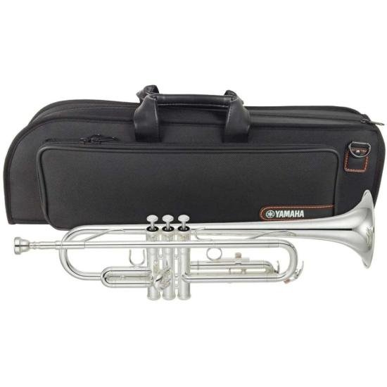Trompete Yamaha YTR-2330S BB Prateado por 6.021,00 à vista no boleto/pix ou parcele em até 12x sem juros. Compre na loja Mundomax!