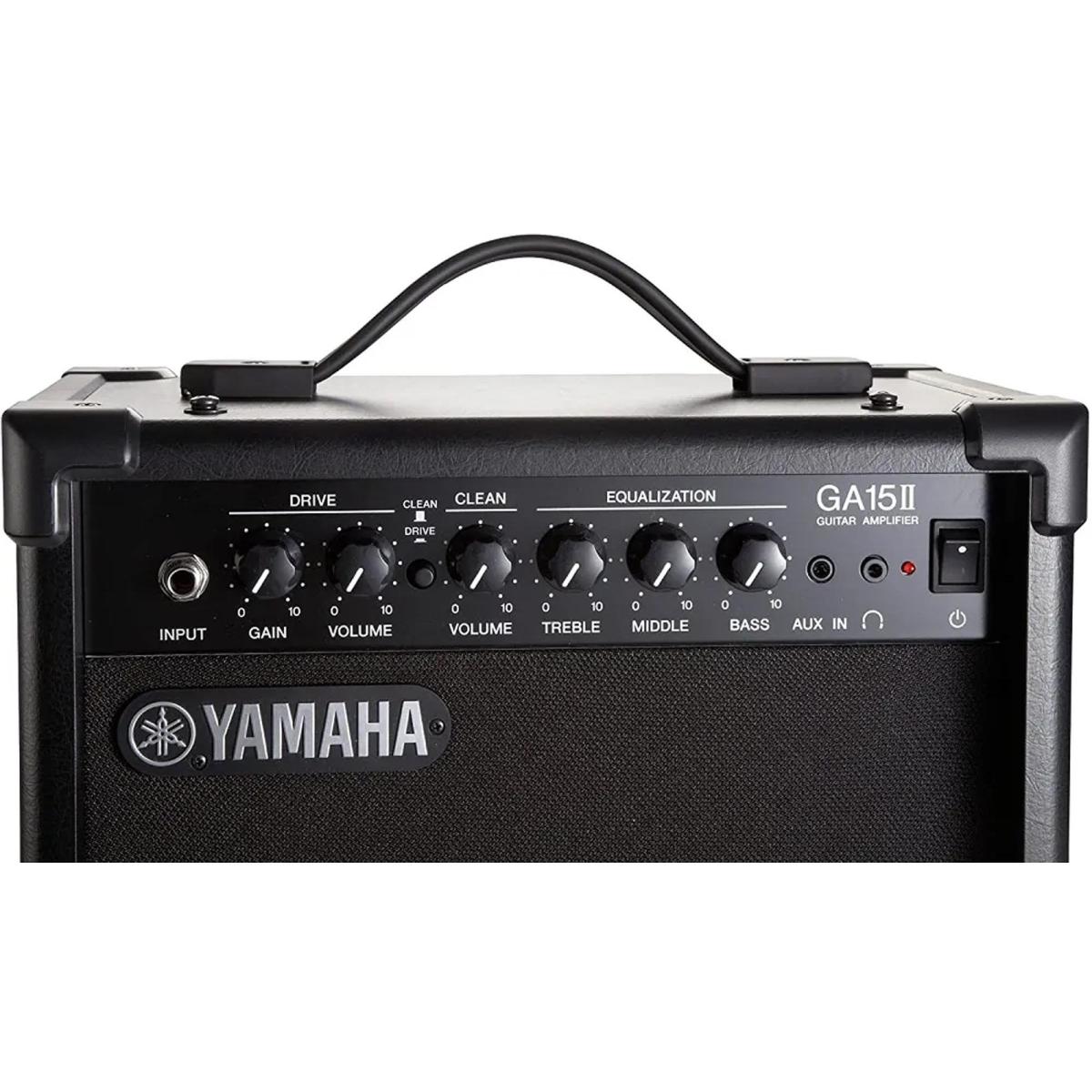 Cubo Para Guitarra Yamaha GA15II 15W RMS Preto - Mundomax