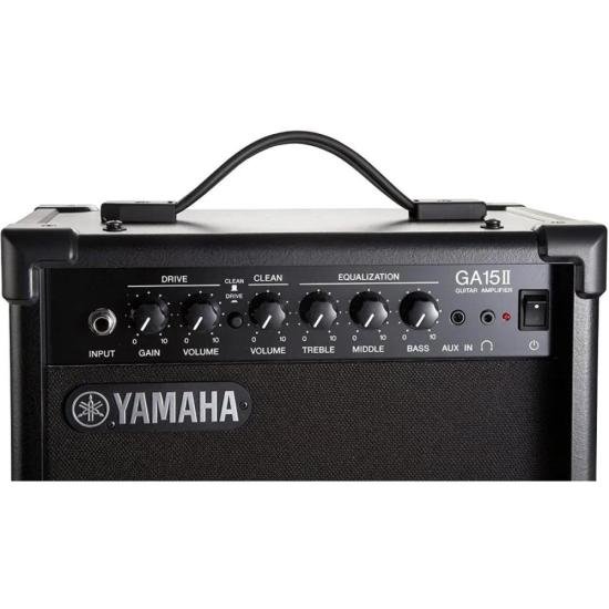 Cubo Para Guitarra Yamaha GA15II 15W RMS Preto por 759,00 à vista no boleto/pix ou parcele em até 10x sem juros. Compre na loja Mundomax!