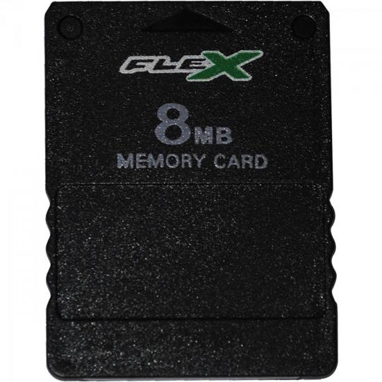 Cartão de Memória Playstation2 8MB Preto FXMC8 FLEX por 0,00 à vista no boleto/pix ou parcele em até 1x sem juros. Compre na loja Mundomax!