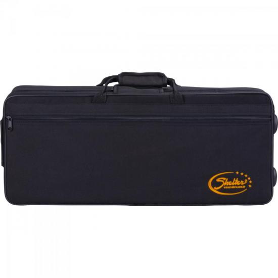 Saxofone Alto em Eb Laqueado SGFT-6430L Com Case SHELTER por 3.313,90 à vista no boleto/pix ou parcele em até 12x sem juros. Compre na loja Mundomax!