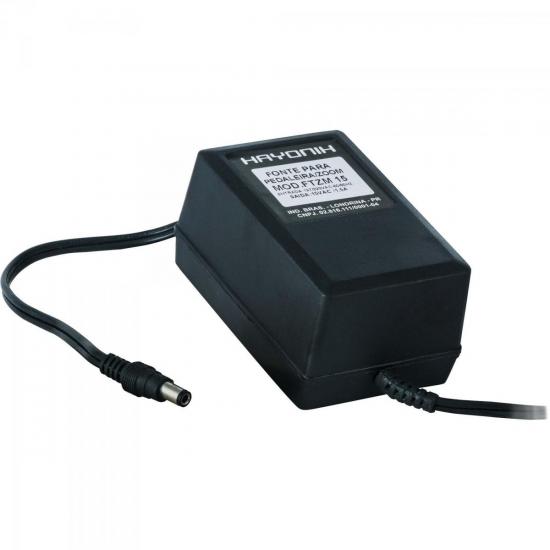 Fonte Pedal ZOOM 15VAC 1,5A P4 FTZM15 HAYONIK por 92,99 à vista no boleto/pix ou parcele em até 3x sem juros. Compre na loja Mundomax!