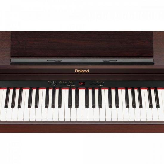 Piano Digital ROLAND Marrom RP-301 por 0,00 à vista no boleto/pix ou parcele em até 1x sem juros. Compre na loja Mundomax!