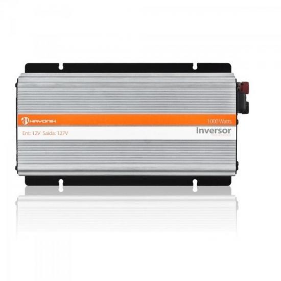 Inversor de Onda Modificada 12VDC/127V USB 1000W HAYONIK por 0,00 à vista no boleto/pix ou parcele em até 1x sem juros. Compre na loja Mundomax!