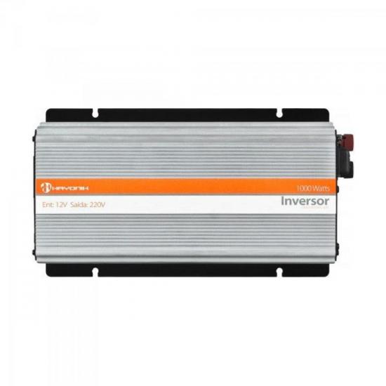 Inversor de Onda Modificada 12VDC/220V USB 1000W HAYONIK por 0,00 à vista no boleto/pix ou parcele em até 1x sem juros. Compre na loja Mundomax!