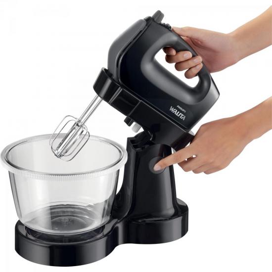 Batedeira 400W 220V RI7205/90 Preta PHILIPS WALITA por 0,00 à vista no boleto/pix ou parcele em até 1x sem juros. Compre na loja Mundomax!