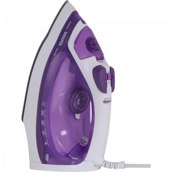 Ferro a Vapor RI2960/02 2200W 220V Branco/Violeta PHILIPS WALITA por 0,00 à vista no boleto/pix ou parcele em até 1x sem juros. Compre na loja Mundomax!