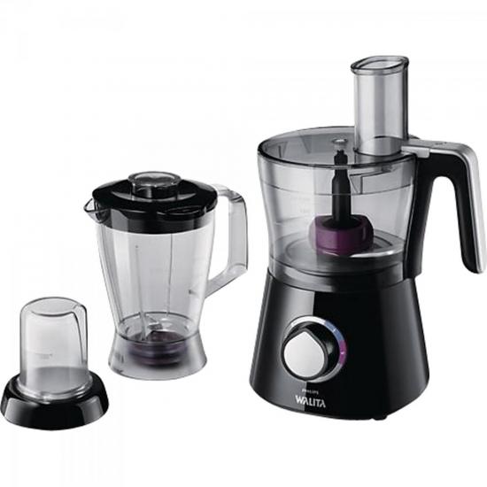 Processador de Alimentos RI7762/90 220V Preto PHILIPS WALITA por 0,00 à vista no boleto/pix ou parcele em até 1x sem juros. Compre na loja Mundomax!
