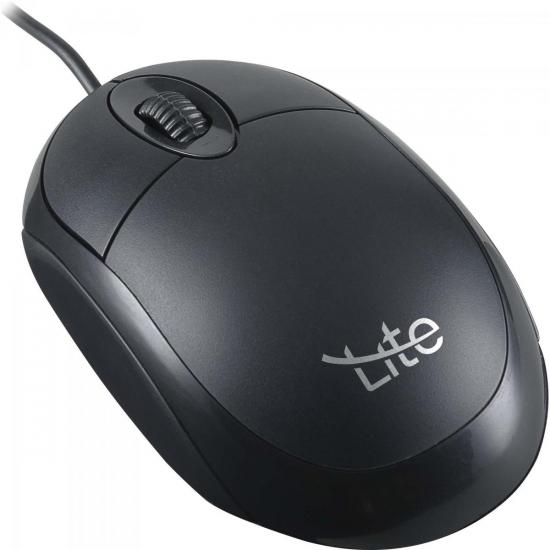 Mouse USB 800dpi OML-101 Preto LITE por 0,00 à vista no boleto/pix ou parcele em até 1x sem juros. Compre na loja Mundomax!