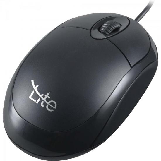 Mouse USB 800dpi OML-101 Preto LITE por 0,00 à vista no boleto/pix ou parcele em até 1x sem juros. Compre na loja Mundomax!
