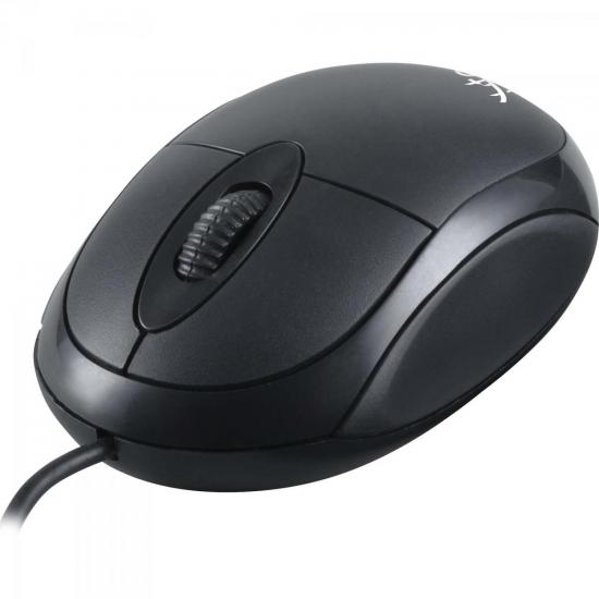 Mouse USB 800dpi OML-101 Preto LITE por 0,00 à vista no boleto/pix ou parcele em até 1x sem juros. Compre na loja Mundomax!