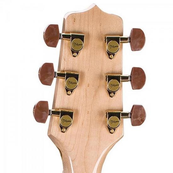 Violão TAKAMINE Elétrico Jumbo Aço Splated EG523SC Preto por 0,00 à vista no boleto/pix ou parcele em até 1x sem juros. Compre na loja Mundomax!