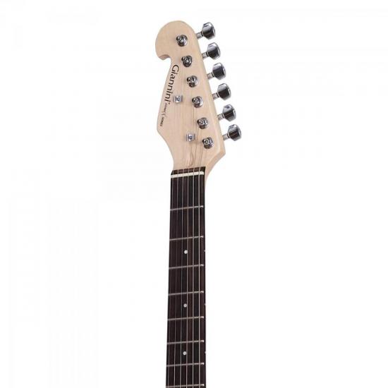 Guitarra GIANNINI Strato Canhota 2H G-102 Vermelha por 0,00 à vista no boleto/pix ou parcele em até 1x sem juros. Compre na loja Mundomax!