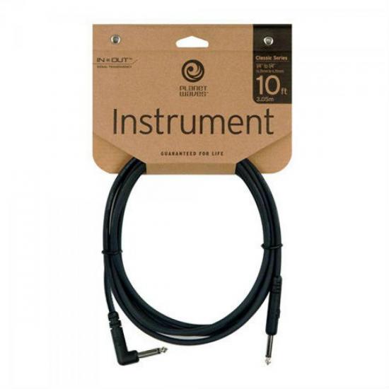 Cabo Instrument PWCGTRA10 3.05m PLANET WAVES por 0,00 à vista no boleto/pix ou parcele em até 1x sem juros. Compre na loja Mundomax!